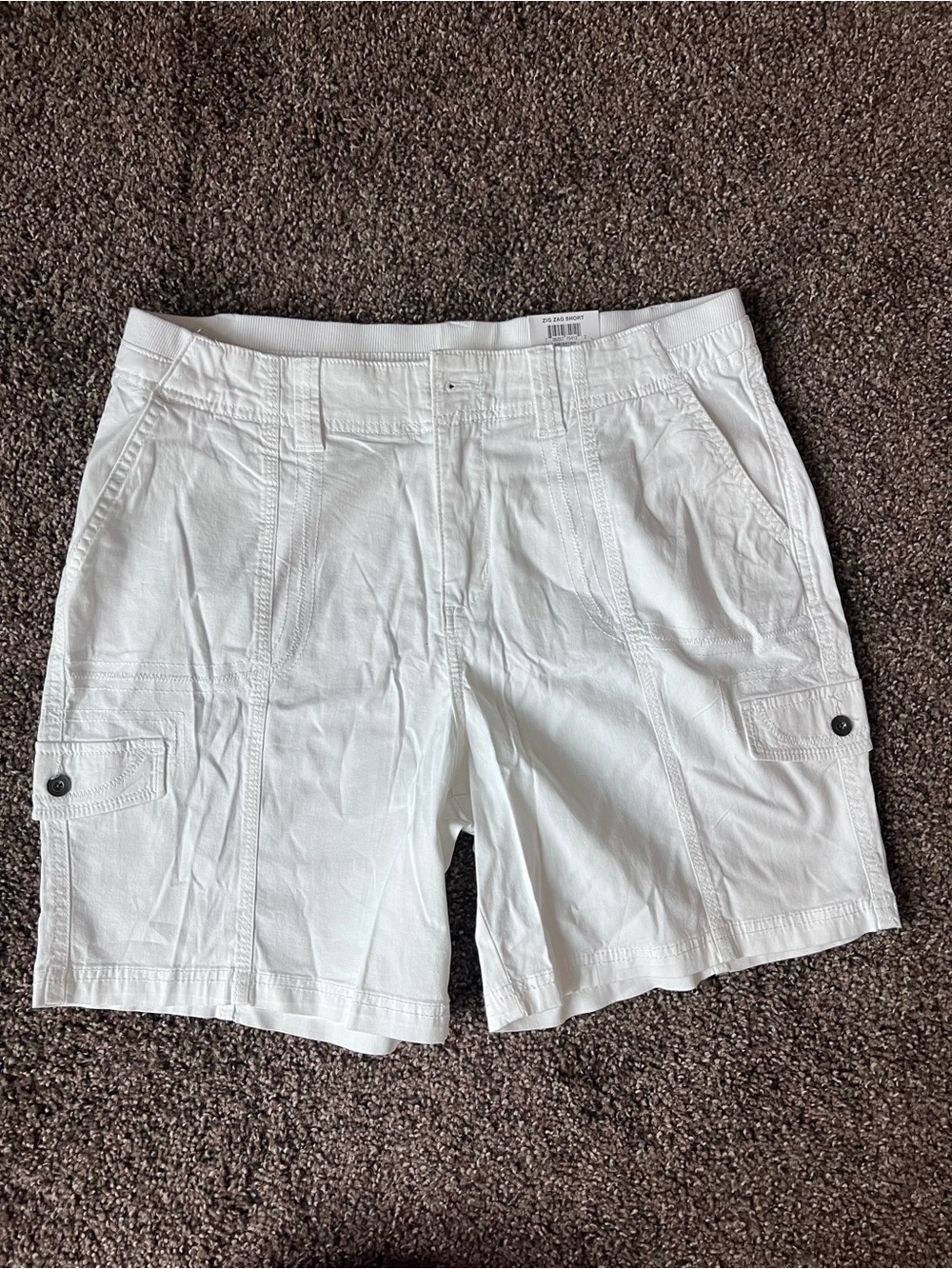 Style & Co. White Women's Cargo Shorts